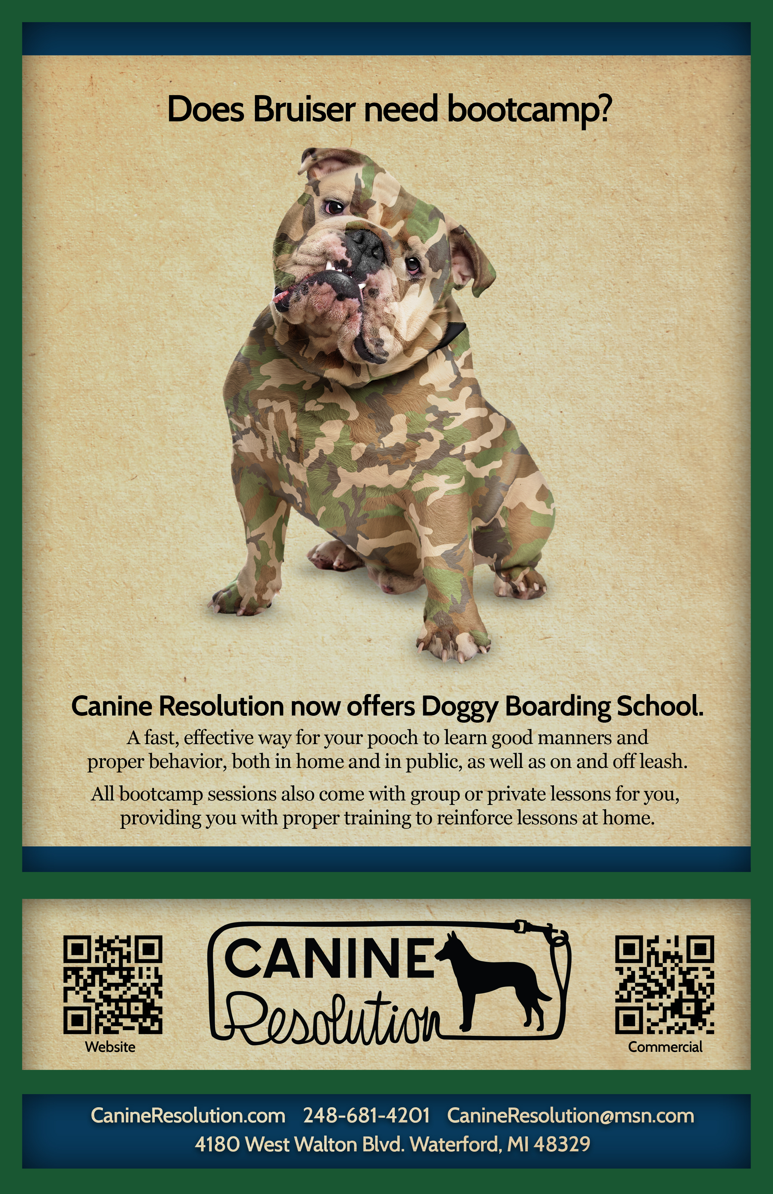 Boarding School Canine Resolution Waterford Mi 48329