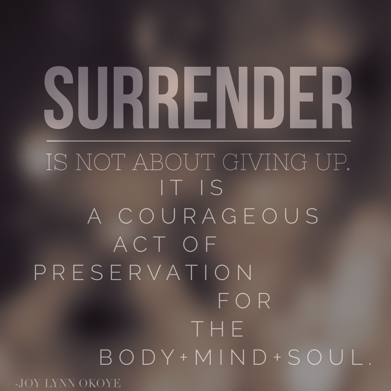 Sweet Surrender