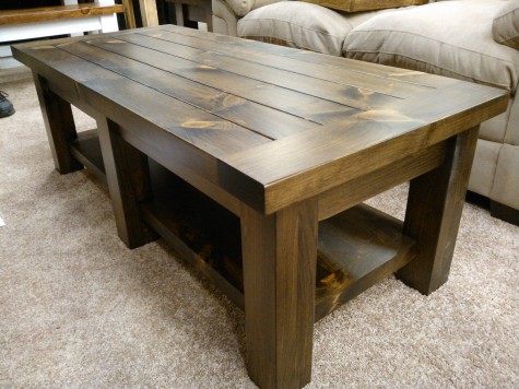 Coffee And End Tables We Use The Same Furniture Grade Pine Lumber For These Tables As Do Our Dining And Benches