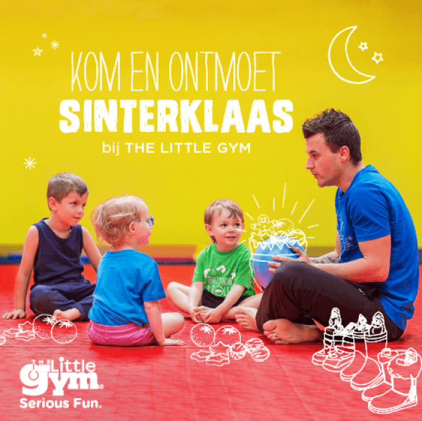 Sinterklaas bij The Little Gym Wemmel